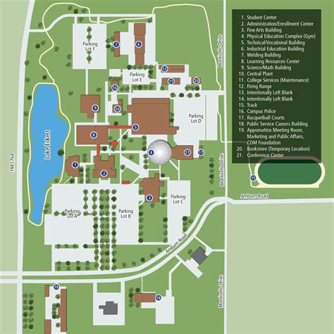 Campus Map .